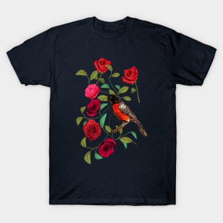 Roses and Robins T-Shirt